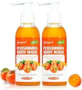2 PCS Persimmon Body Wash for Strong Odor Control, Natural Persimmon Soap Bar Old People Smell Re...