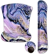 ArtSo Keyboard Wrist Rest and Mouse Pad with Wrist Support, Ergonomic Mouse Pad, Durable & Comfor...