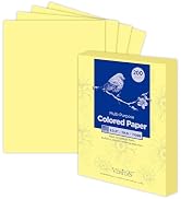 WritePads Veritas Colored Copy Paper,Multi-Purpose paper,Colored Printer Paper 8.5” x 11”, 20 lb ...