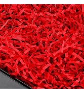 PLINJOY 4 OZ Crinkle Cut Paper Shred Filler for Gift Basket Shredded Confetti Paper Box Stuffing ...