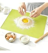 Silicone Baking Mat, Dough Rolling Mat, Pastry Mat for Rolling Dough, Silicone Rolling Mats for P...