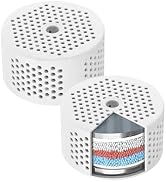 GRICH Shower Filter Replacement Cartridges, Balance PH and Reduce Impurities & Chlorine, Shower H...