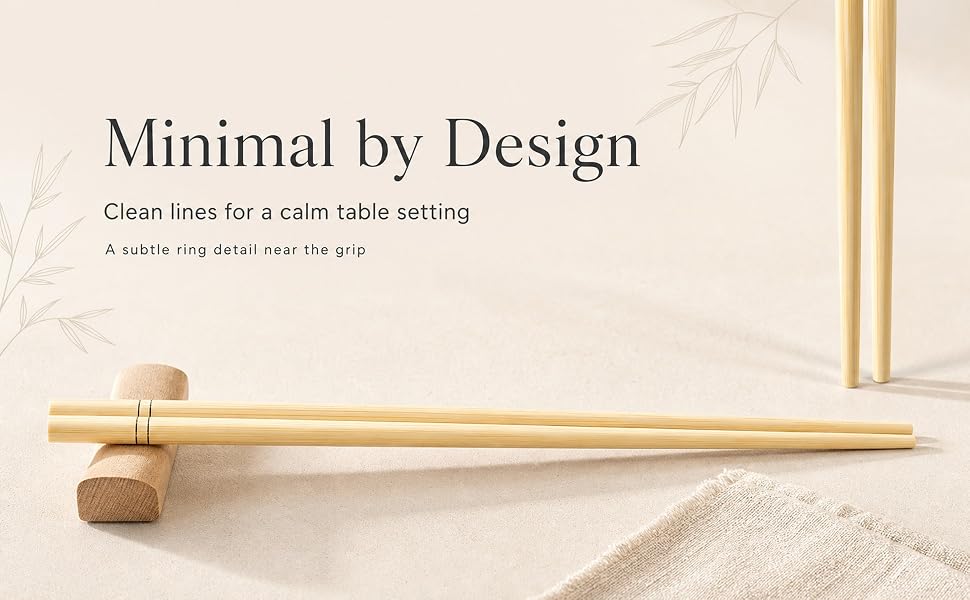 Chopsticks,Reusable,Simplea and Minimalistic Design