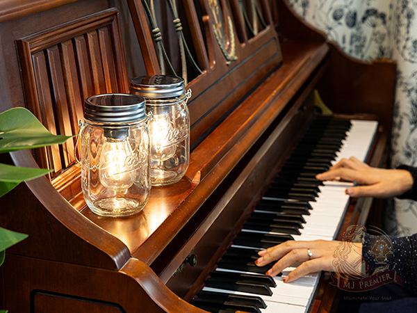 Mason Jar Lights Hanging