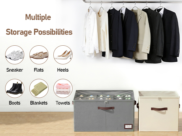 shoe storage organizers