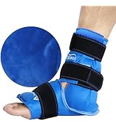 Atsuwell Ankle Ice Pack Wrap, Reusable Ice Pack for Ankle, Large Gel Cold Pack Foot for Cold Comp...