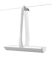 Shower Squeegee for Glass Doors with Tail-Shaped Hanger, Smooth Streak-Free | 8'' Multi-Purpose H...