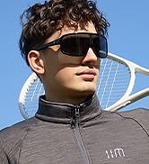 Sports Sunglasses for Men and Women Protection Perfect for Cycling Golf Hiking