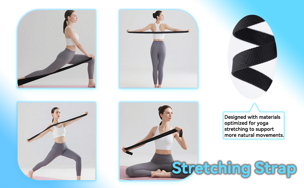 It made from materials optimized for flexibility and supporting natural yoga movements.