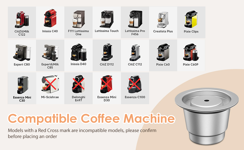 compatible coffee machine