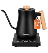 Gooseneck Electric Kettle with Temperature Control ±1°F Precision, Narcissus P901 Pour Over Coffe...