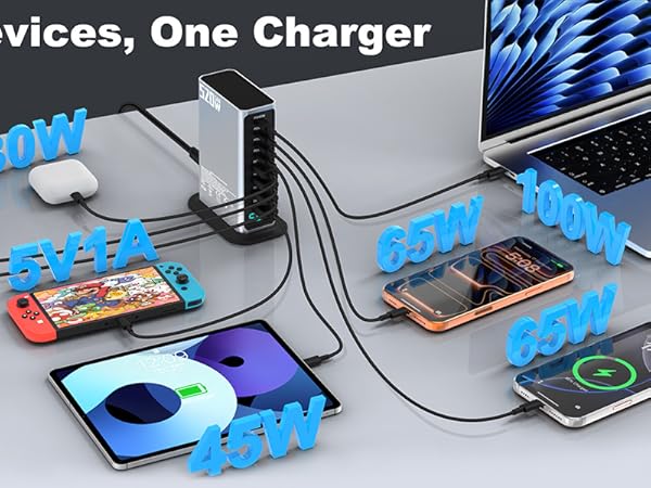 Charge 8 Devices at Once