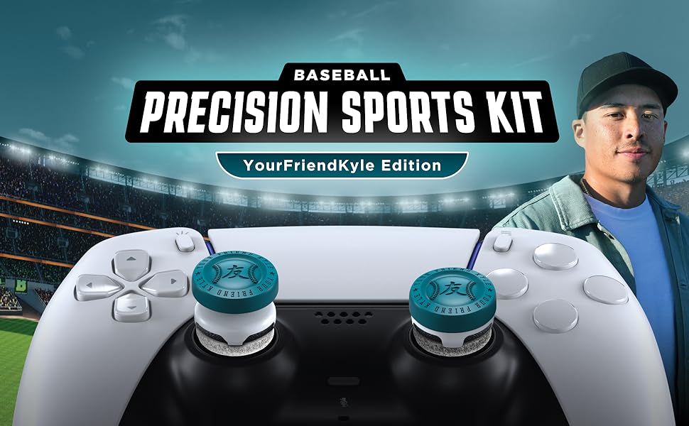 YourFriendKyle KontrolFreek Thumb Sticks Precision Rings PS5 Xbox