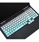 Keyboard Cover Skin for 15.6" Lenovo Legion 5 Pro/Legion 7 7i Slim 15/IdeaPad Gaming 3 3i Laptop,...