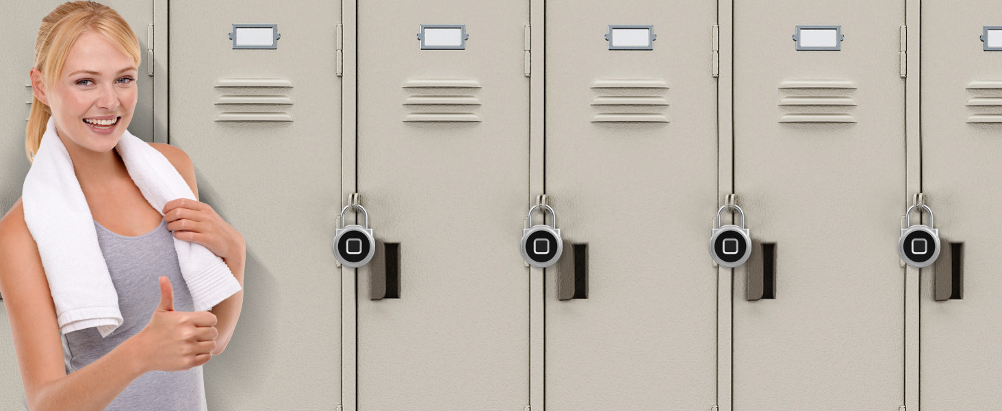 Fingerprint Padlock eLinkSmart App Locker Lock