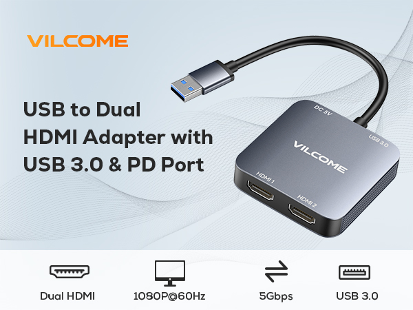 USB to HDMI Adapter