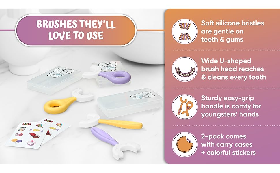 Brushes They'll Love To Use