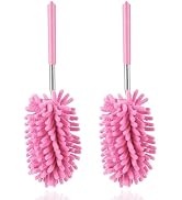 Microfiber Duster for Cleaning, Dusters with Telescoping Extension Pole, Extendable Washable Mini...