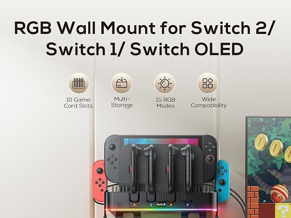 nintendo switch 2 wall mount