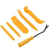 GOOACC 6PCS Auto Trim Removal Tool Kit No-Scratch Tool Kit for Car Audio Dash Panel Window Moldin...