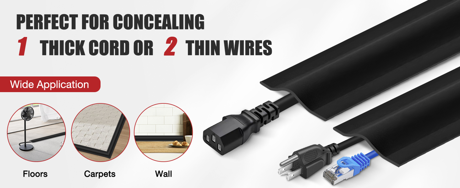 floor cord covers