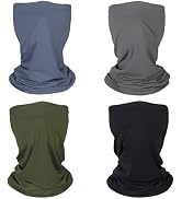 Summer Cooling Neck Gaiter Face Mask Balaclava, Breathable Bandana for Men Women Outdoor Sports U...