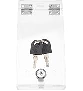 Zerodeko Key Lock Box Cellphone Case Clear Cell Phone Lock Box Phone Locker Box Self-control Smar...