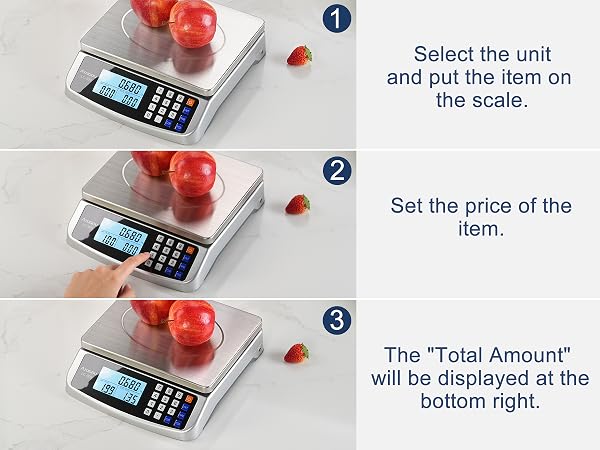 ATOGOU Large Digital Kitchen Scale