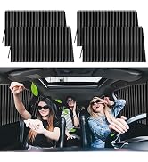 XCBYT Car Window Shades - 4 Pack Car Window Covers 99% UV Glare Protection Car Curtains Keep Cool...