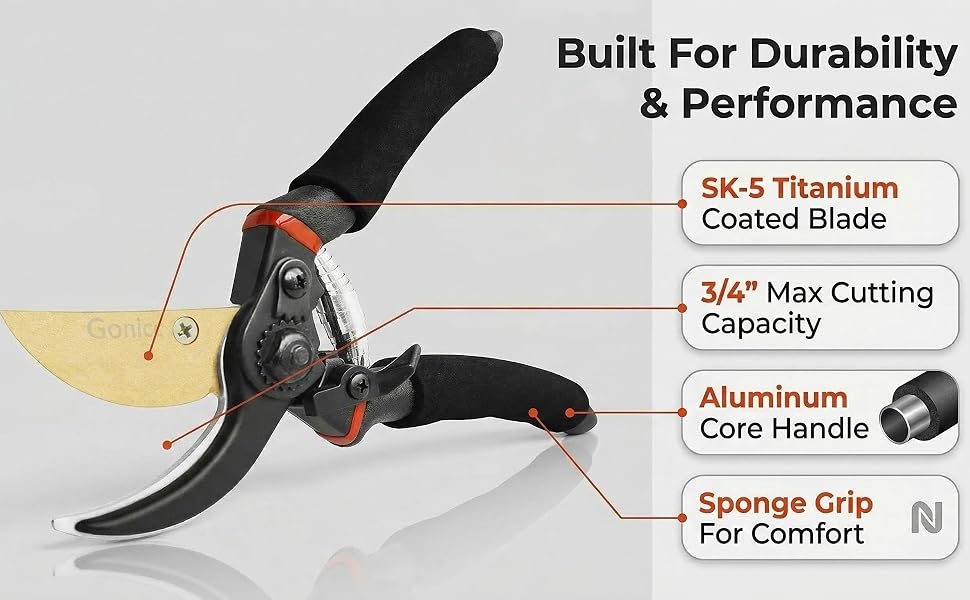 gonicc pruning shears