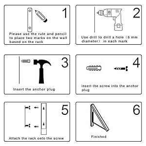 Easy Installation Wall Mounted Drying Racks