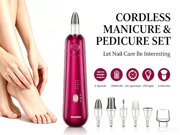 Professional Manicure Pedicure Set