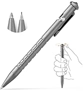 TISUR EDC Multitool Pen -Titanium Metal Bolt Action Pen - Novelty Tactical Pocket Pens with Clip ...