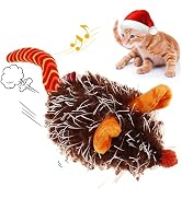 Gigwi Interactive Cat Toys for Indoor Cats, Cat Mouse Toys with Electronic Realistic Squeaky Soun...