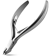 FVION Cuticle Clippers - Precision Cuticle Cutter, Extremely Sharp Cuticle Scissors, Stainless St...