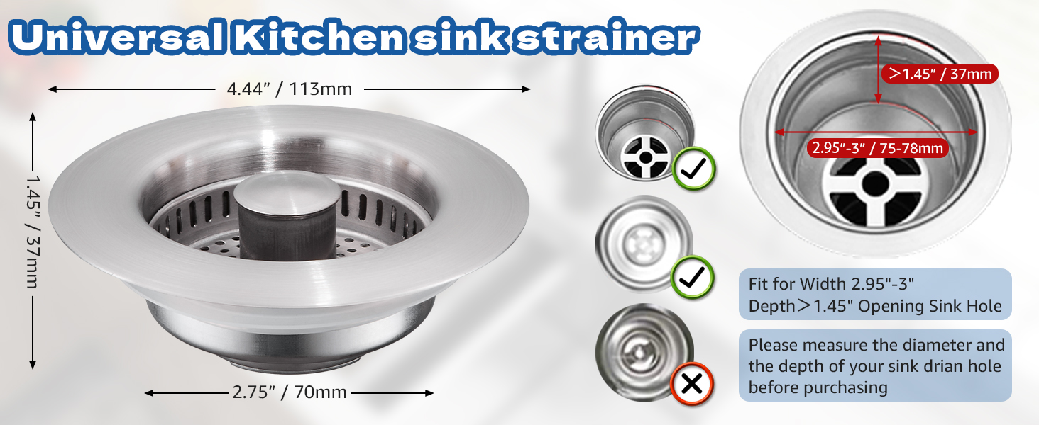 sink strainer