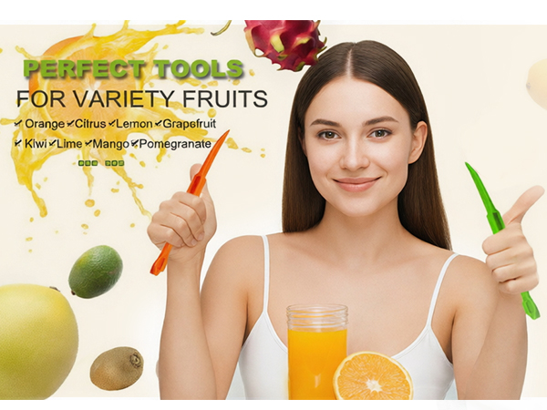 Orange Peeler Tools Citrus Peel Cutter Plastic Fruit Vegetable Slicer Cutter Lemon Peeler Opener