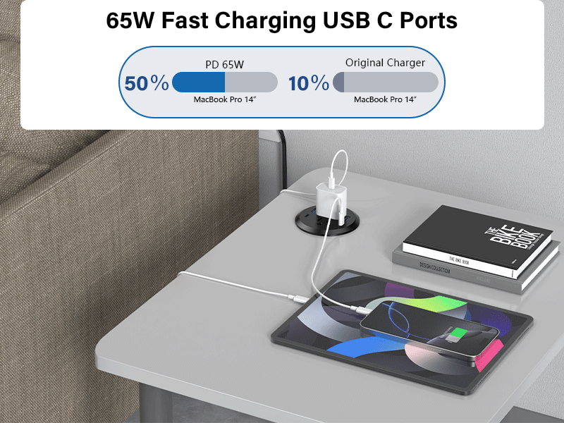Conference Table Power Outlet