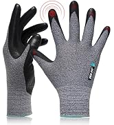 DEX FIT Prime Nitrile Work Gloves FN331, 3D-Comfort Fit, Non-Slip Grip, Durable, Thin, Lightweigh...