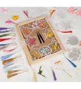 50 Pcs Bookmark Making Kit Transparent, Book Marks DIY Dried Flower Set, Include Clear Bookmarks,...
