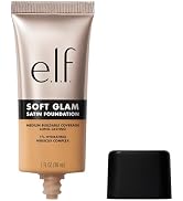 e.l.f. Soft Glam Satin Foundation, Medium Coverage, 32 Medium Neutral | Satin Finish, Long-Lastin...