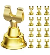 JICYOUP 12 Pack Gold Table Card Holders & Place Card Holders – Elegant Table Number Holders for W...