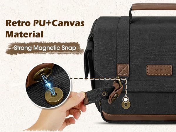 canvas camera bag