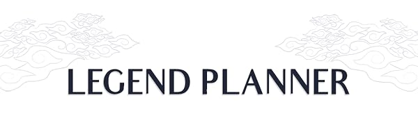 legend planner 2022