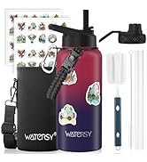 32oz Insulated Water Bottle (Cold for 48 Hrs),BPA Free&Leak Proof,Stainless Steel Water Flask,Wat...