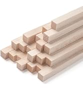 Balsa Wood Sticks, Balsa Wood Strips, 20 PCS 1/2