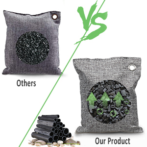 NIYIKOW Nature Fresh Bamboo Charcoal Air Purifying Bags