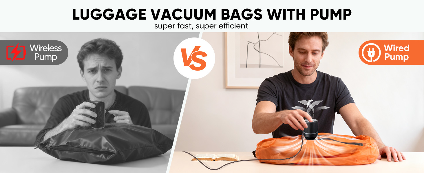 vacuum seal bags for clothing travel
