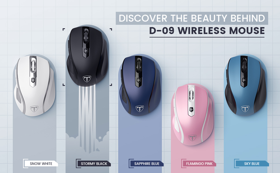 D-09 Wireless mouse for laptop