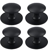 MOROBOR Adhesive Cabinet Knobs, 4pcs Self-Stick Instant Kitchen Cabinet Knobs Drawer Pulls Stainl...